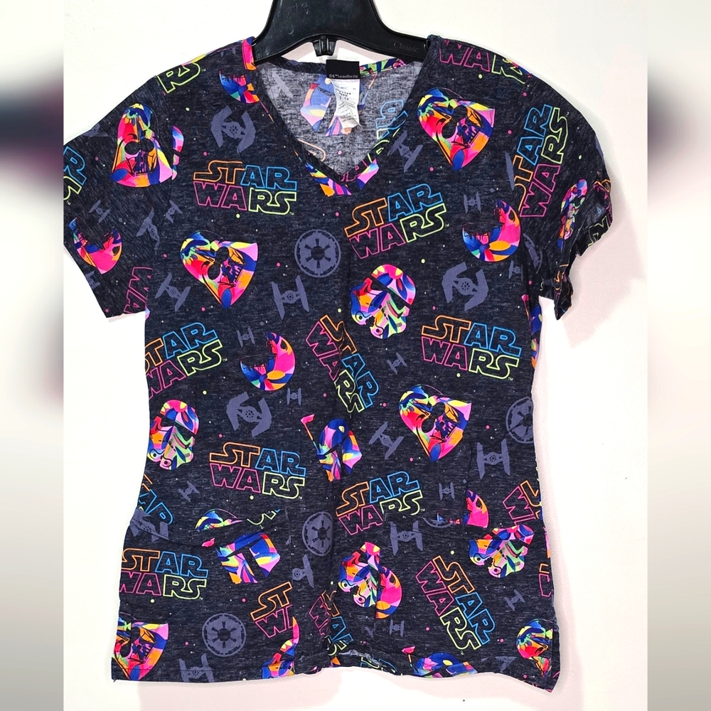 Scrub top star wars